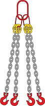 Строп цепной 63т-3м