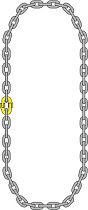 Строп цепной 16т-9,5м